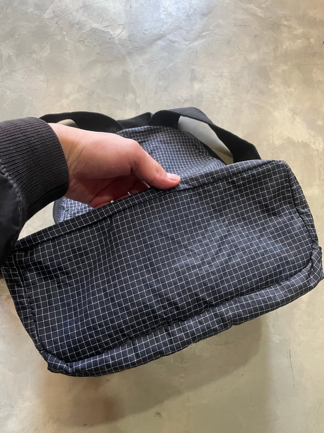 아디다스 체크 나일론 백팩 상품이미지4