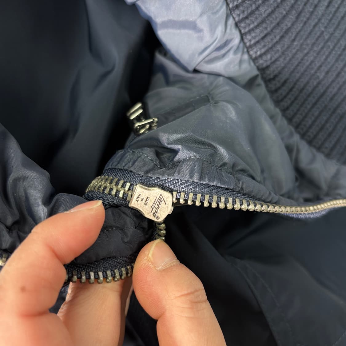 100 몽클레어 골덴 믹스 바람막이 자켓 상품이미지6