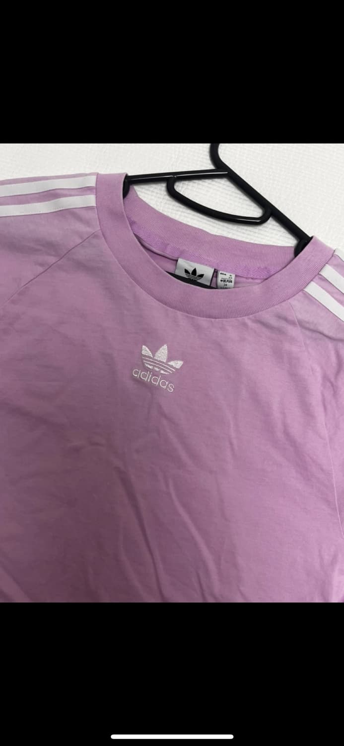 아디다스 연보라 크롭티 상품이미지1
