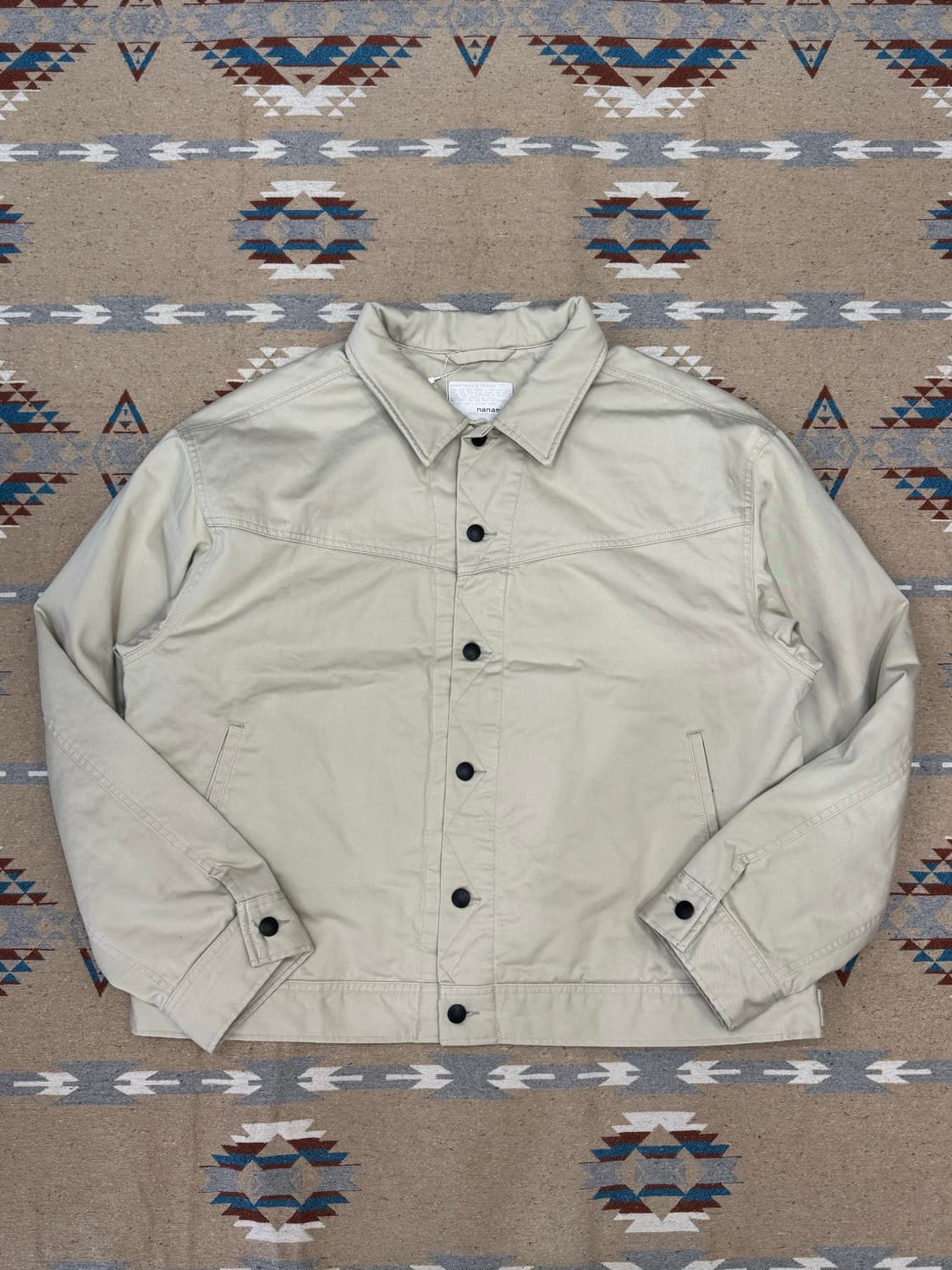 [XL] 나나미카 인슐레이션 트러커 자켓 베이지 상품이미지2