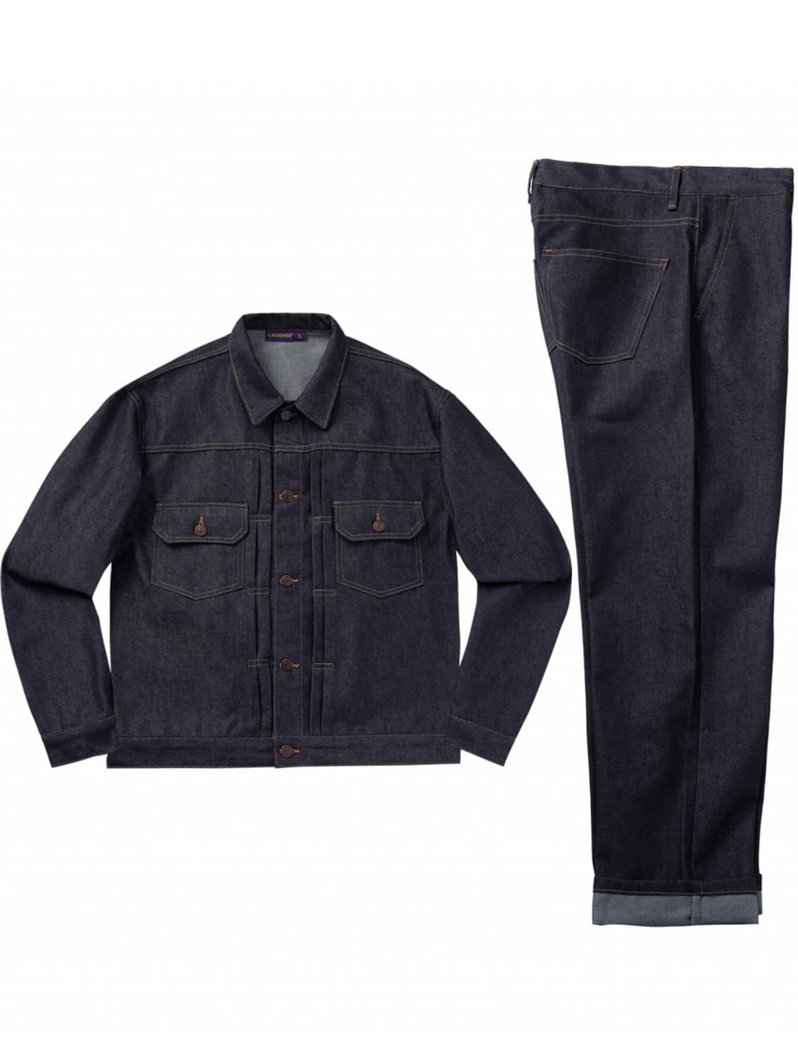 [논페이드] 트러커 데님 셋업 상품이미지3