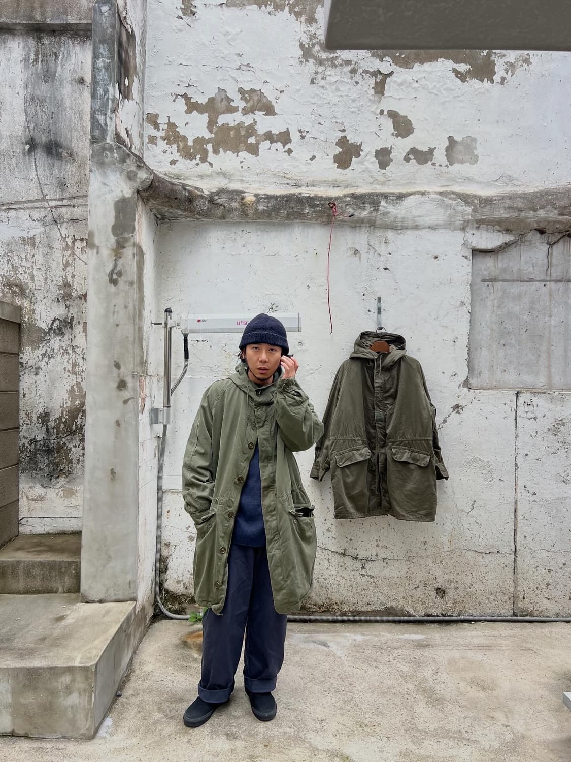 1980s FRENCH ARMY M-64 PARKA 모즈파카 개파카 상품이미지3