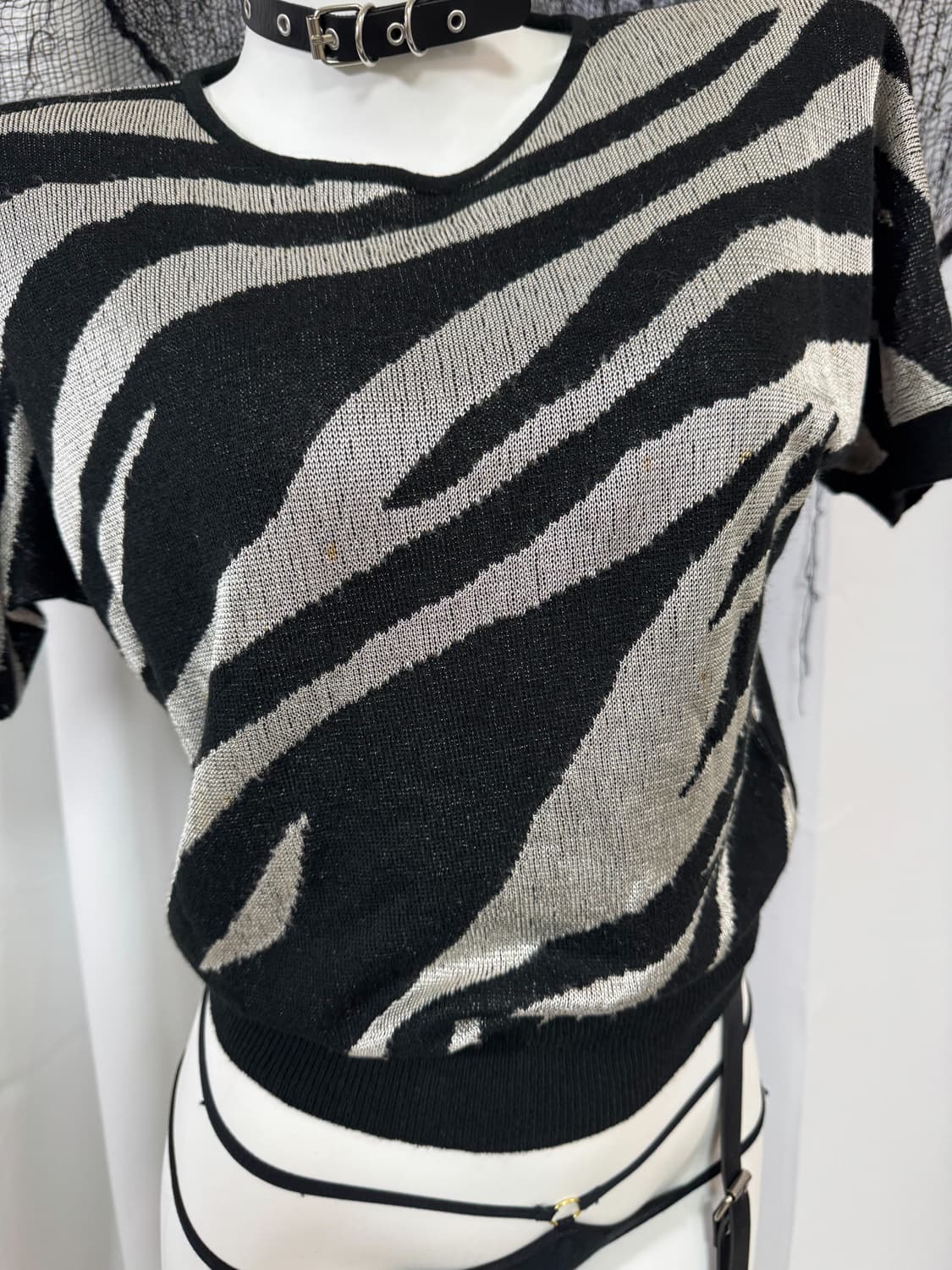  zebra knit 상품이미지2