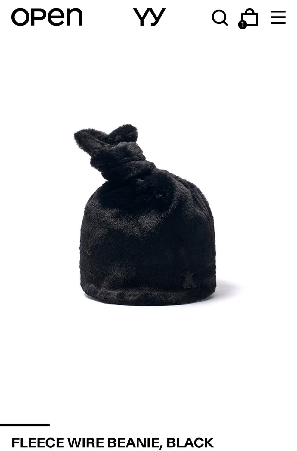 (구매) Open yy 플리스 와이어 비니 구합니다  상품이미지1