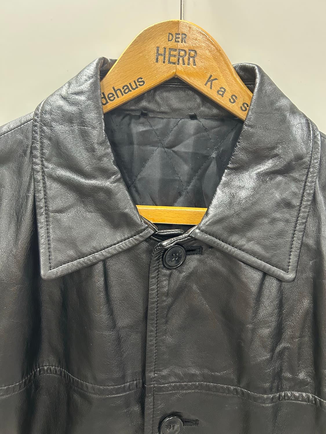 빈티지 카우 레더 카코트 [L] 상품이미지4