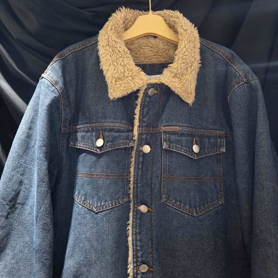 캘빈클라인진 쉐르파 데님 자켓 상품이미지4