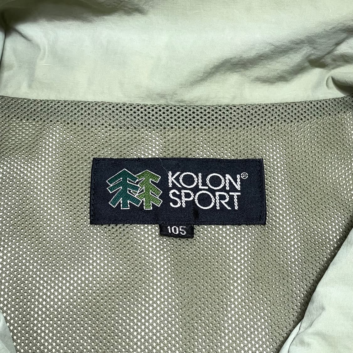 코오롱스포츠 아이보리 조끼 남성105  상품이미지4