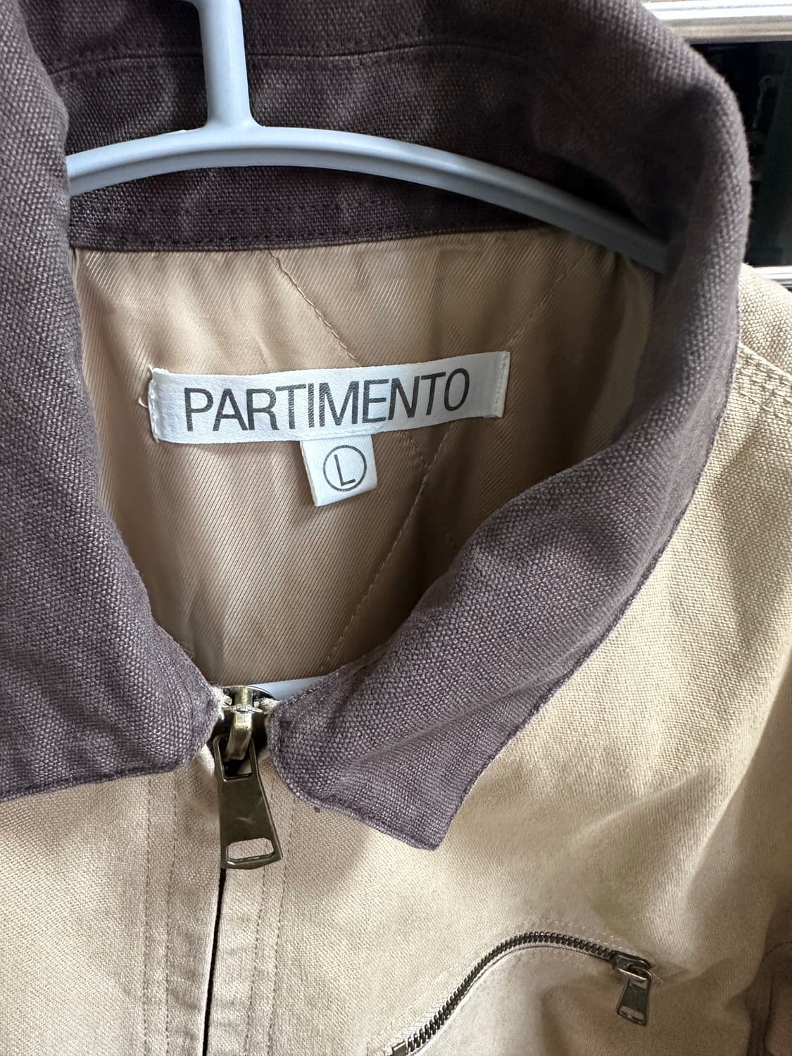 파르티멘토 25FW 워크 자켓 베이지 L 상품이미지2