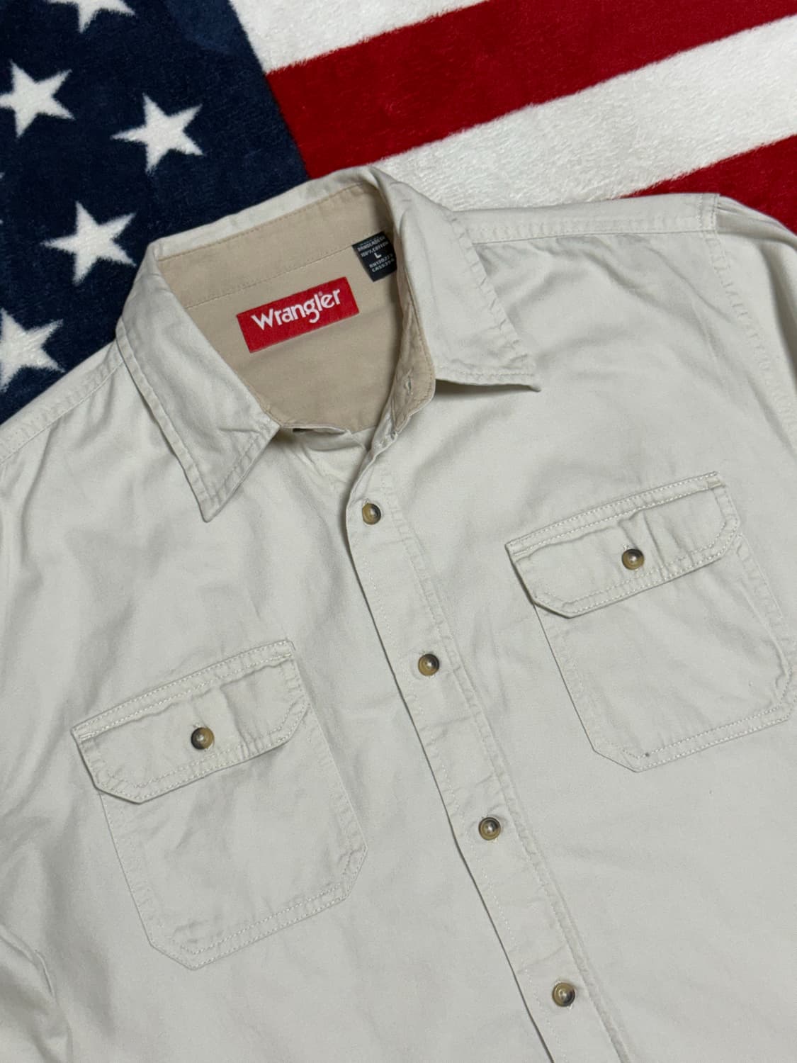 랭글러워크셔츠 빈티지워크셔츠 Wrangler work shirt  상품이미지7