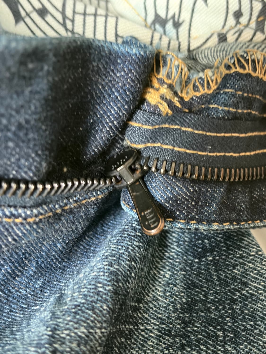 넘버나인 07ss honeycomb pain denim 상품이미지10