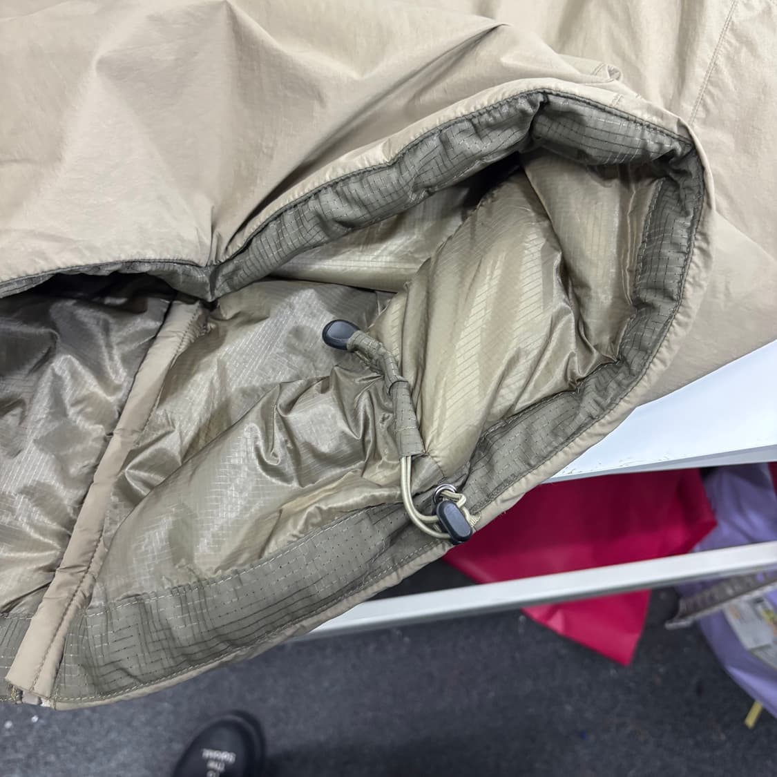 L 아크테릭스 카키 리프콜드 경량점퍼 상품이미지6