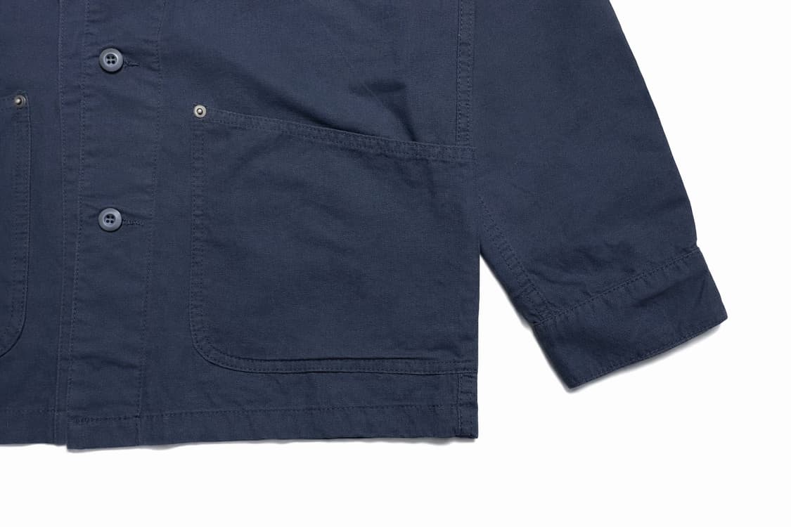 JPN 일본 빈티지 워크웨어 아메카지 네이비 초어자켓 커버올 워크자켓 M 상품이미지6