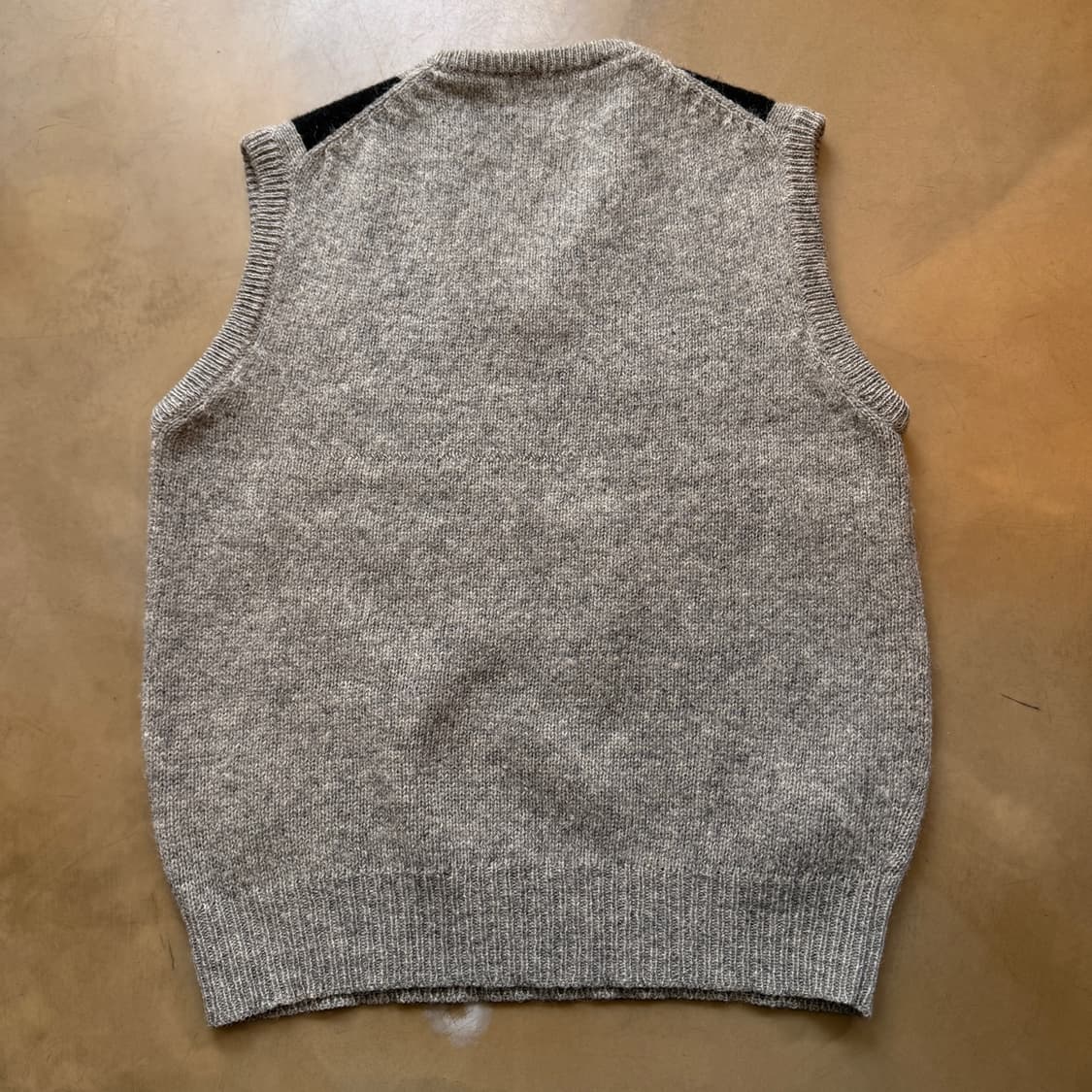 80S 맨즈 비기 BY 타케오키쿠치 에스닉 퓨어  뉴 울 베스트 상품이미지6