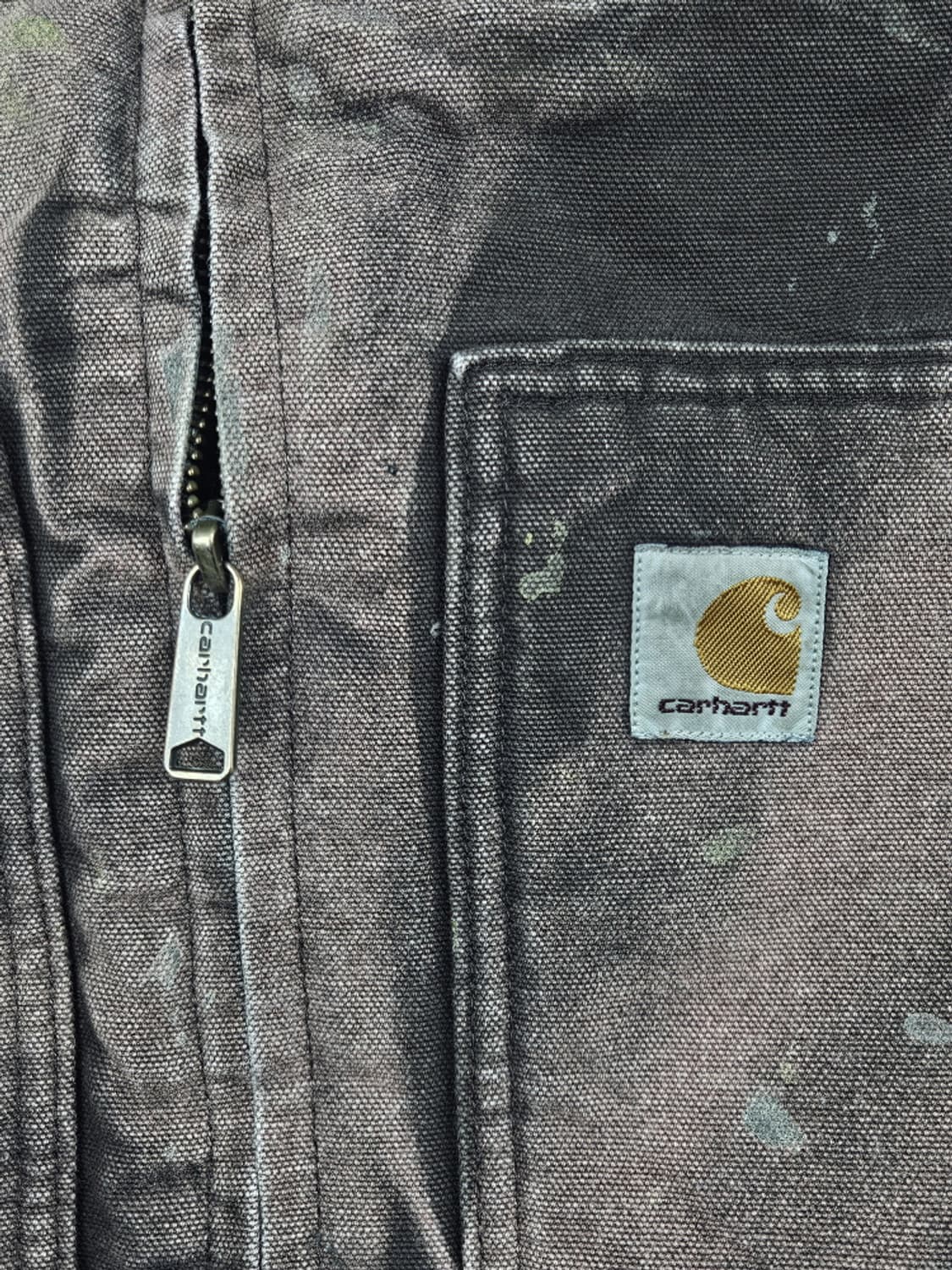  칼하트 다잉 워시드 커스텀 캔버스 워크 베스트 (2XL) / 10365 상품이미지7