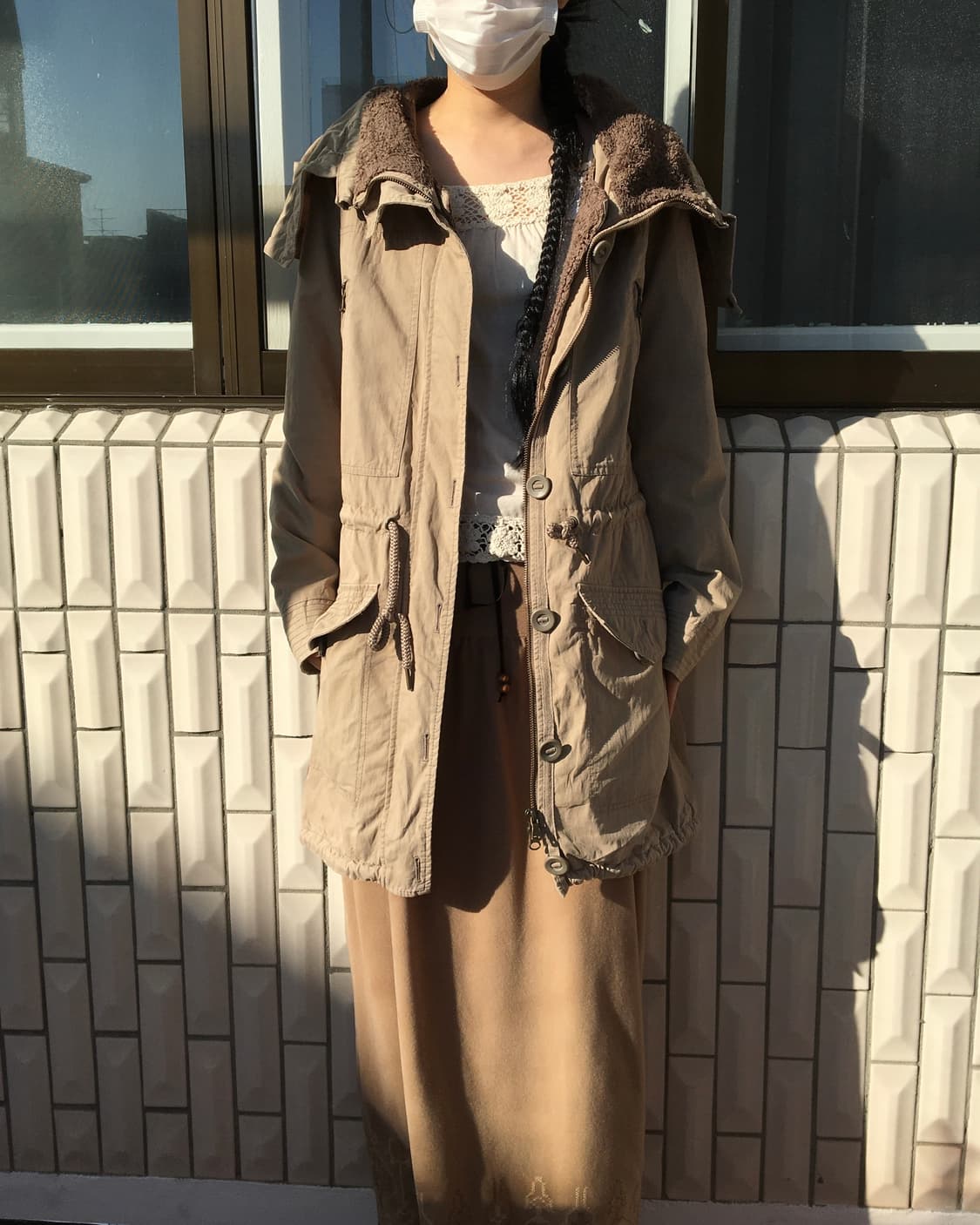 High neck filed jacket 상품이미지5