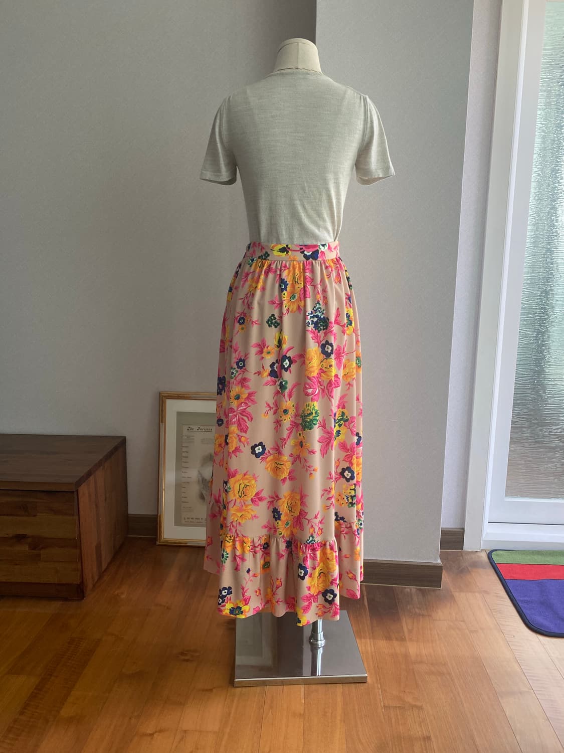 MSGM 플라워패턴 스커트(40) 상품이미지3