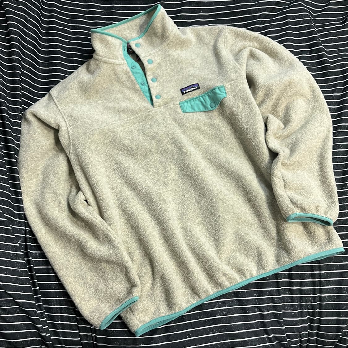 00s 파타고니아 신칠라 후리스 L 오트밀민트 상품이미지1