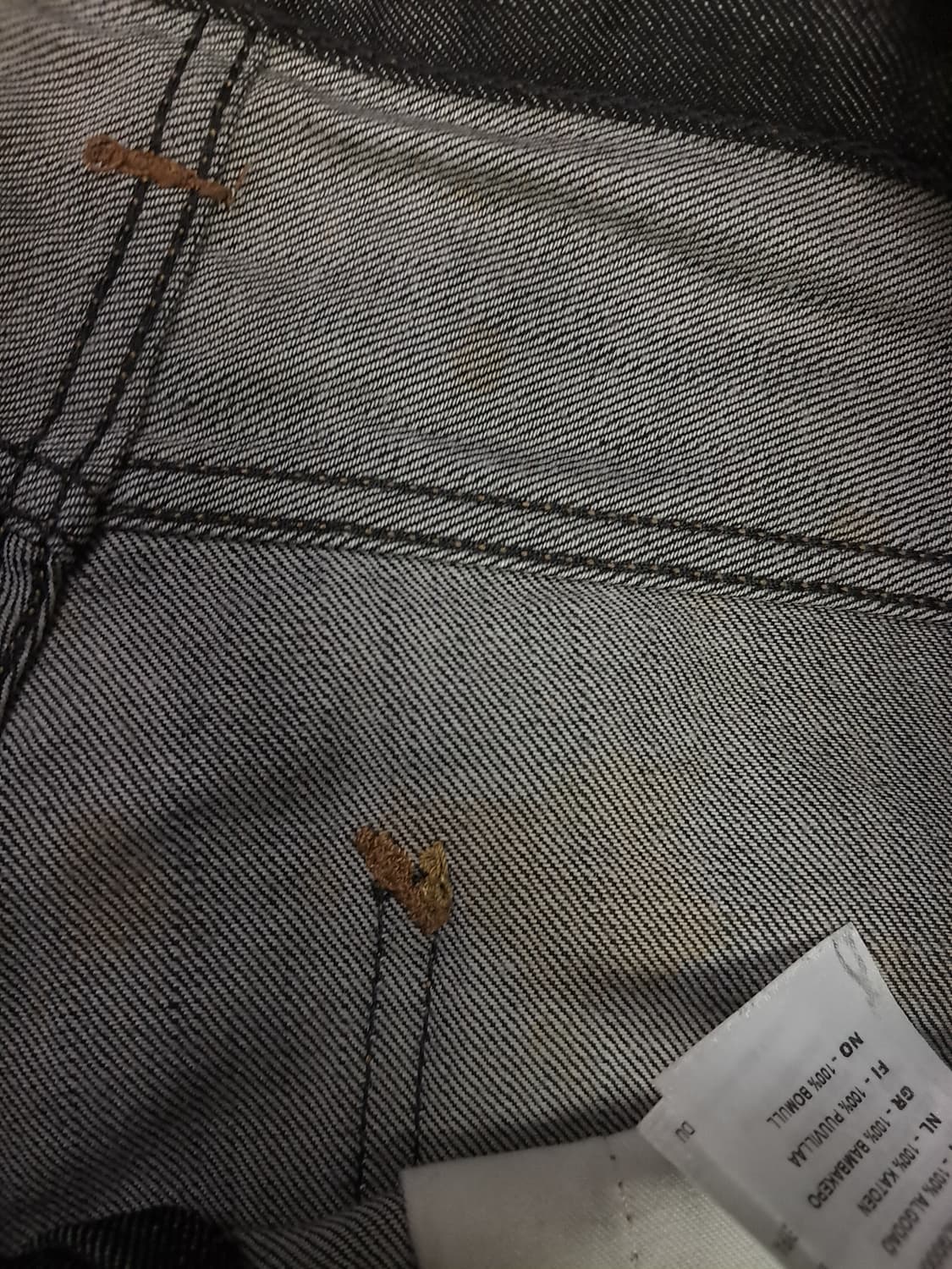 특A 오리지날 칼하트 브롱코 블랙 데님진 상품이미지7