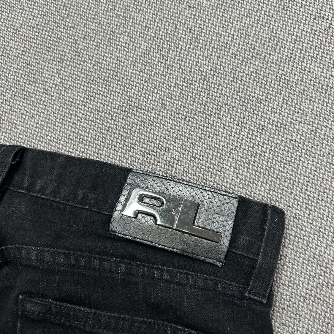 폴로 우먼스 흑청 플레어 데님팬츠(28) 상품이미지6