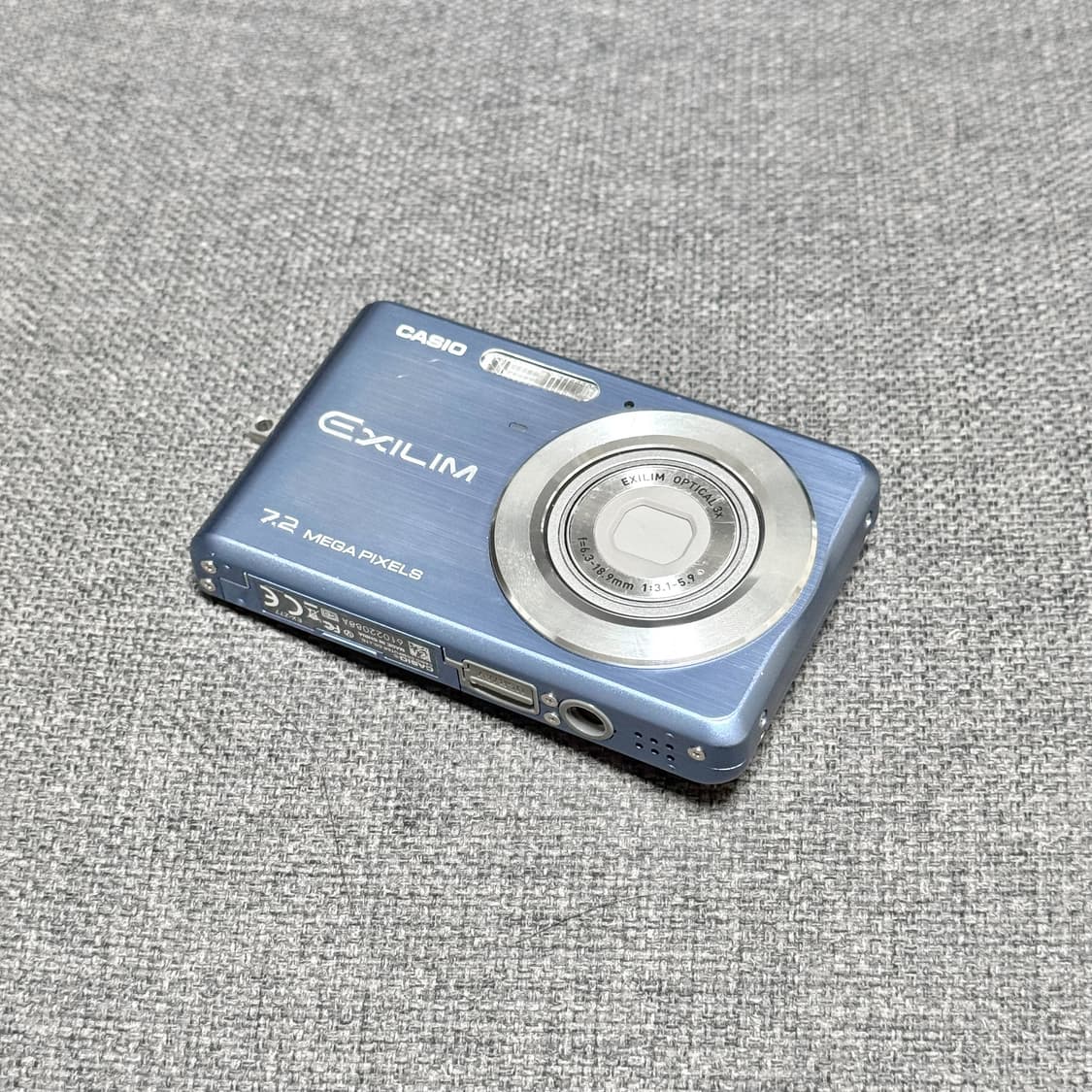 카시오 엑슬림 EX-Z77 라이트블루 풀박스 빈티지디카 상품이미지1