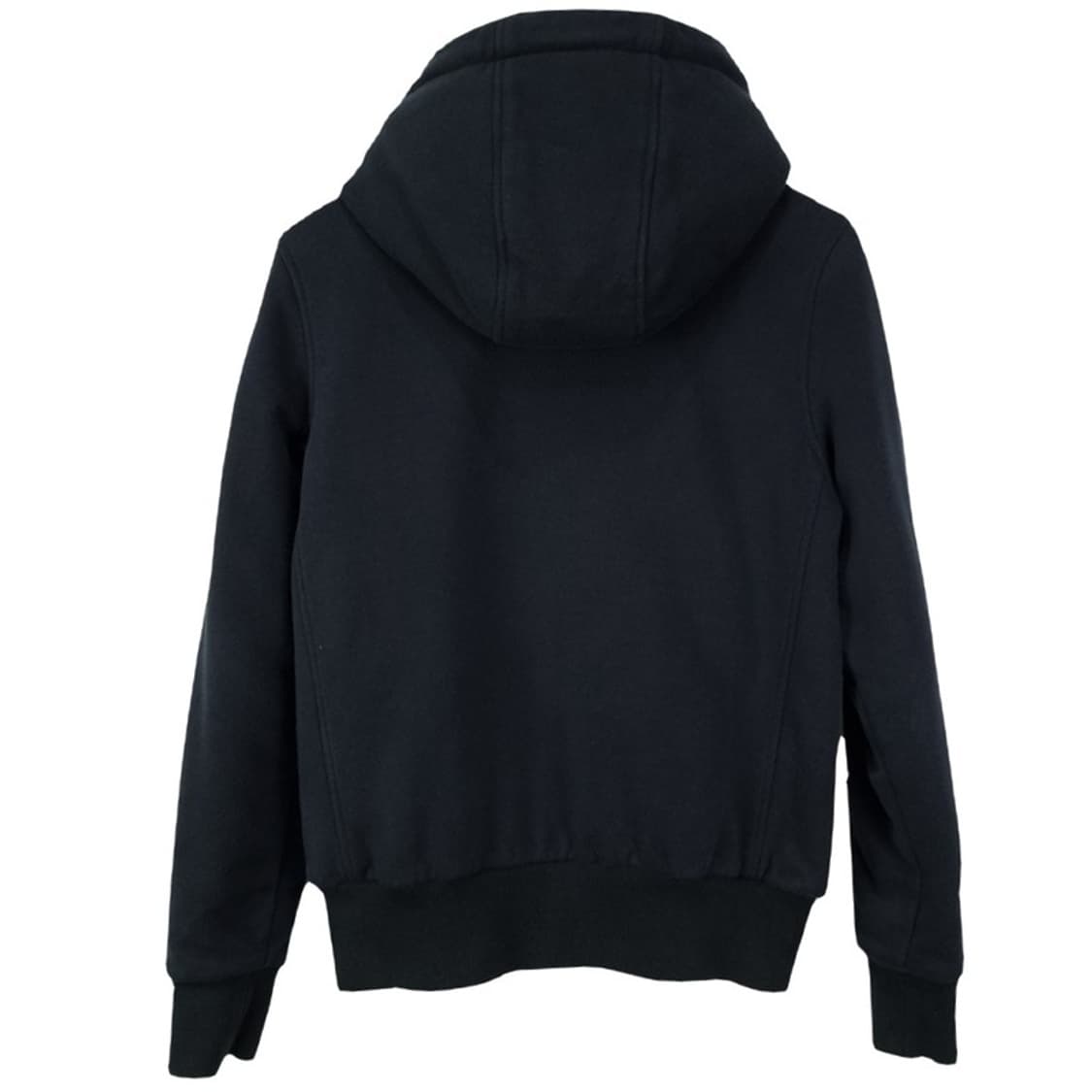 [무스너클] 버니스웨터 후드 집업 블랙 P01518 상품이미지3