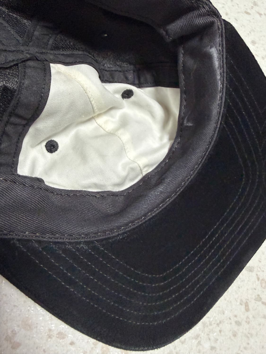 슈프림 코듀로이 캠프캡 블랙 상품이미지5