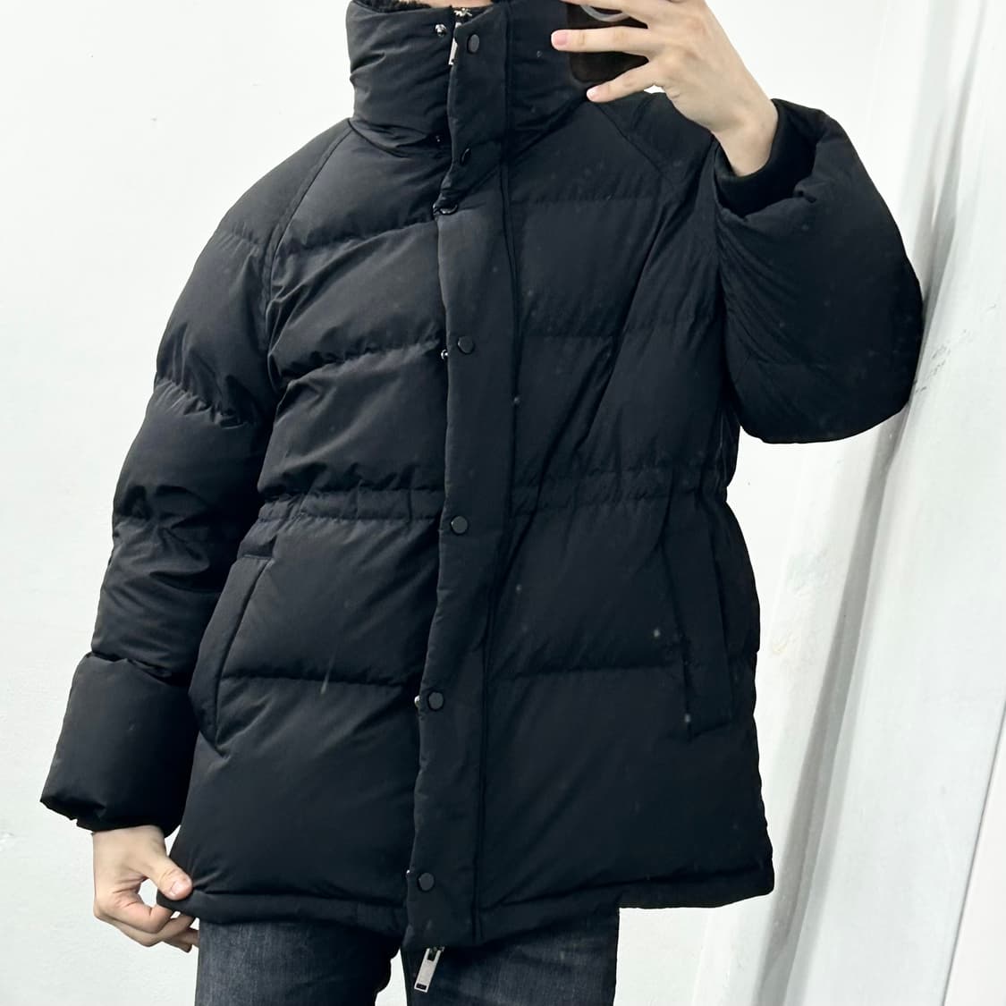 루에브르 하이넥 구스다운 패딩 상품이미지2