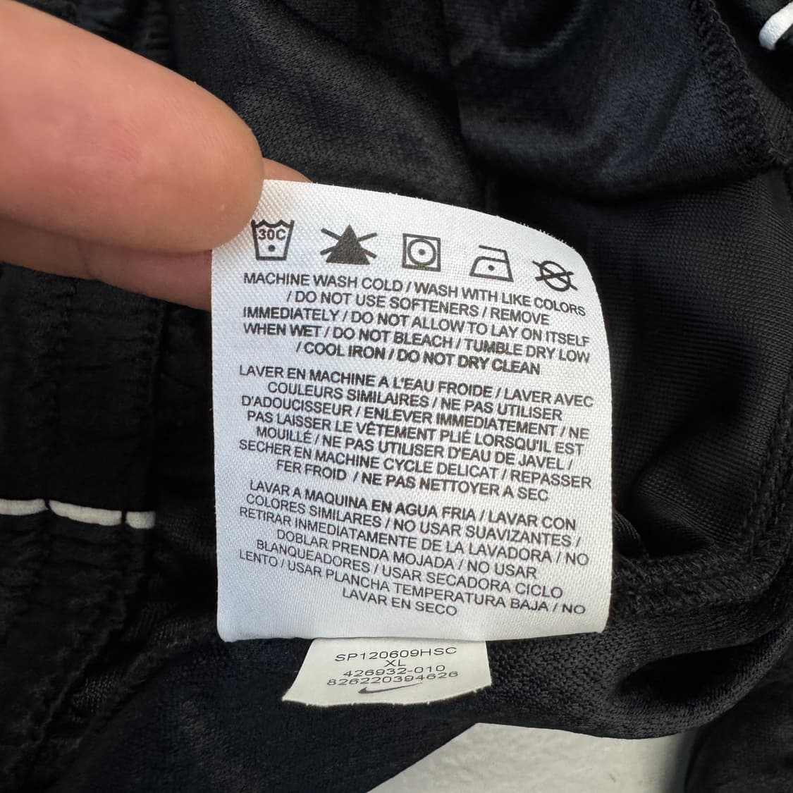 나이키 00s 스우시 올드스쿨 와이드 바람막이 트랙팬츠 상품이미지7