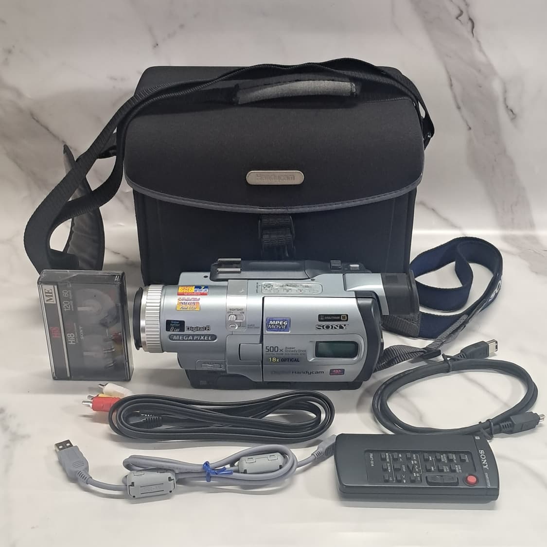 소니 8mm 디지털 핸디캠 DCR-TRV828 빈티지 캠코더 상품이미지9