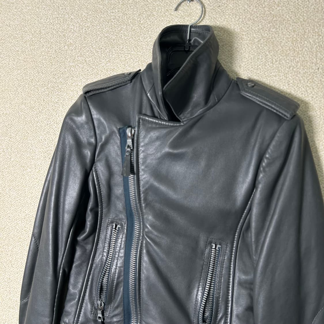 (36) 발렌시아가 가죽 라이더 자켓  상품이미지5