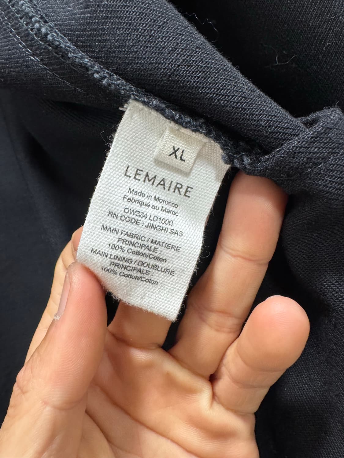 르메르 디스패치 데님 자켓 (XL/실착 1회) 상품이미지7