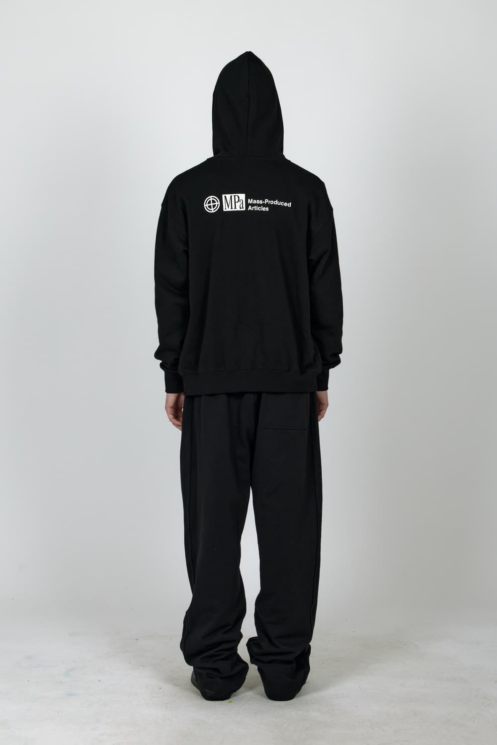 플라스틱 프로덕트 MPa HOOD ZIP UP (BLACK) 상품이미지2