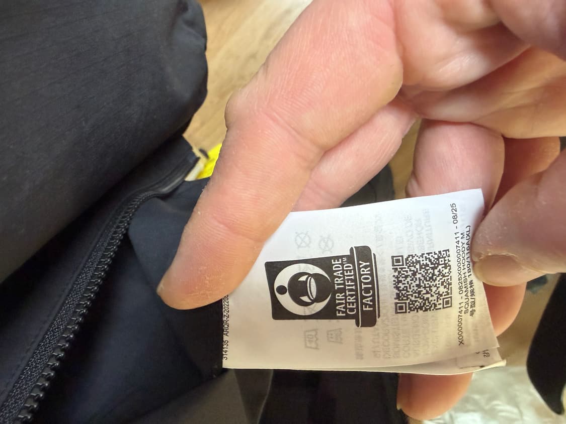 아크테릭스 스쿼미시 후디 블랙 xl 3월구매 상품이미지4