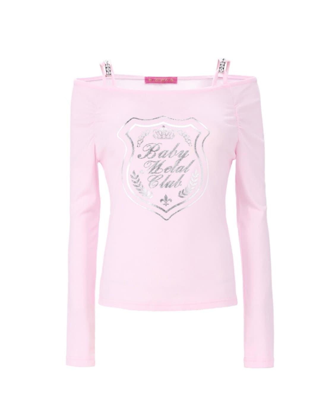 베이비메탈클럽 베메클 다이아몬드 로고탑 (베이비핑크) 상품이미지1
