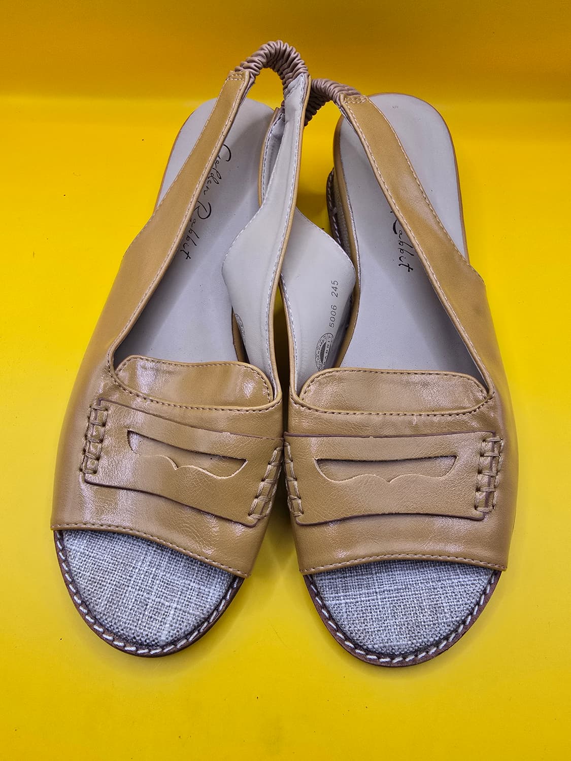 골든래빗 가죽 슬링백 샌들 245 상품이미지1