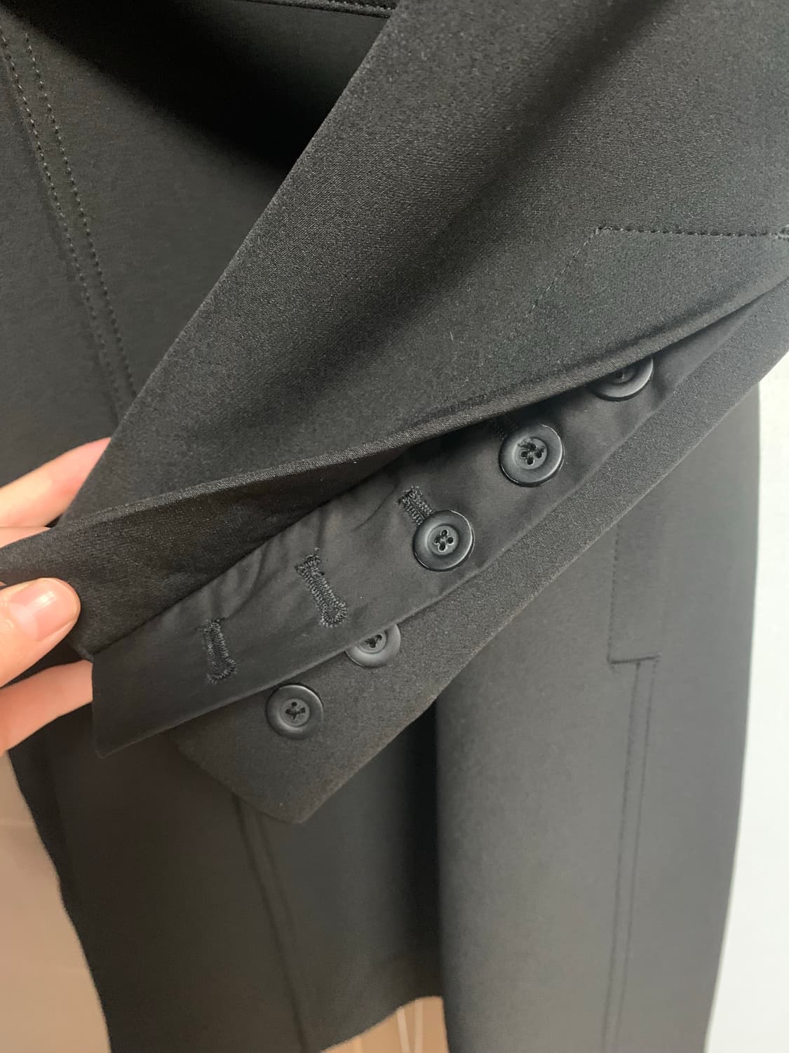 Rick Owens 릭 오웬스 무디 코트 블랙 상품이미지5