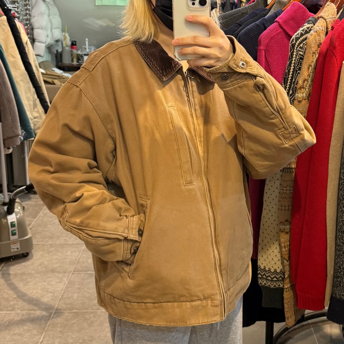 [NO.9] VTG 카라 워크자켓 상품이미지3