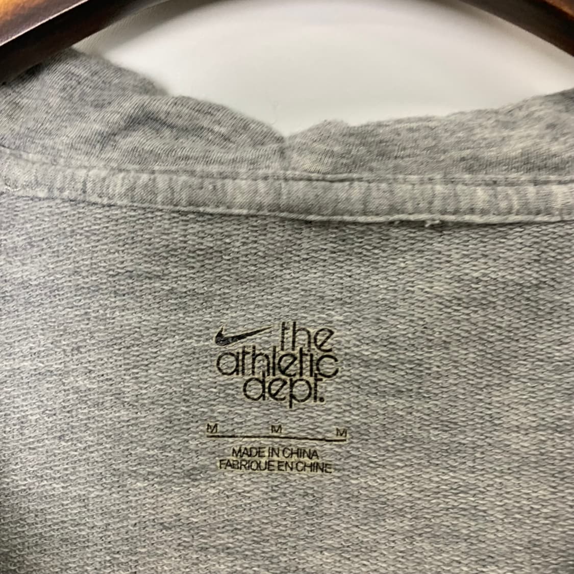 나이키 그레이 딱붙 후드집업 상품이미지7