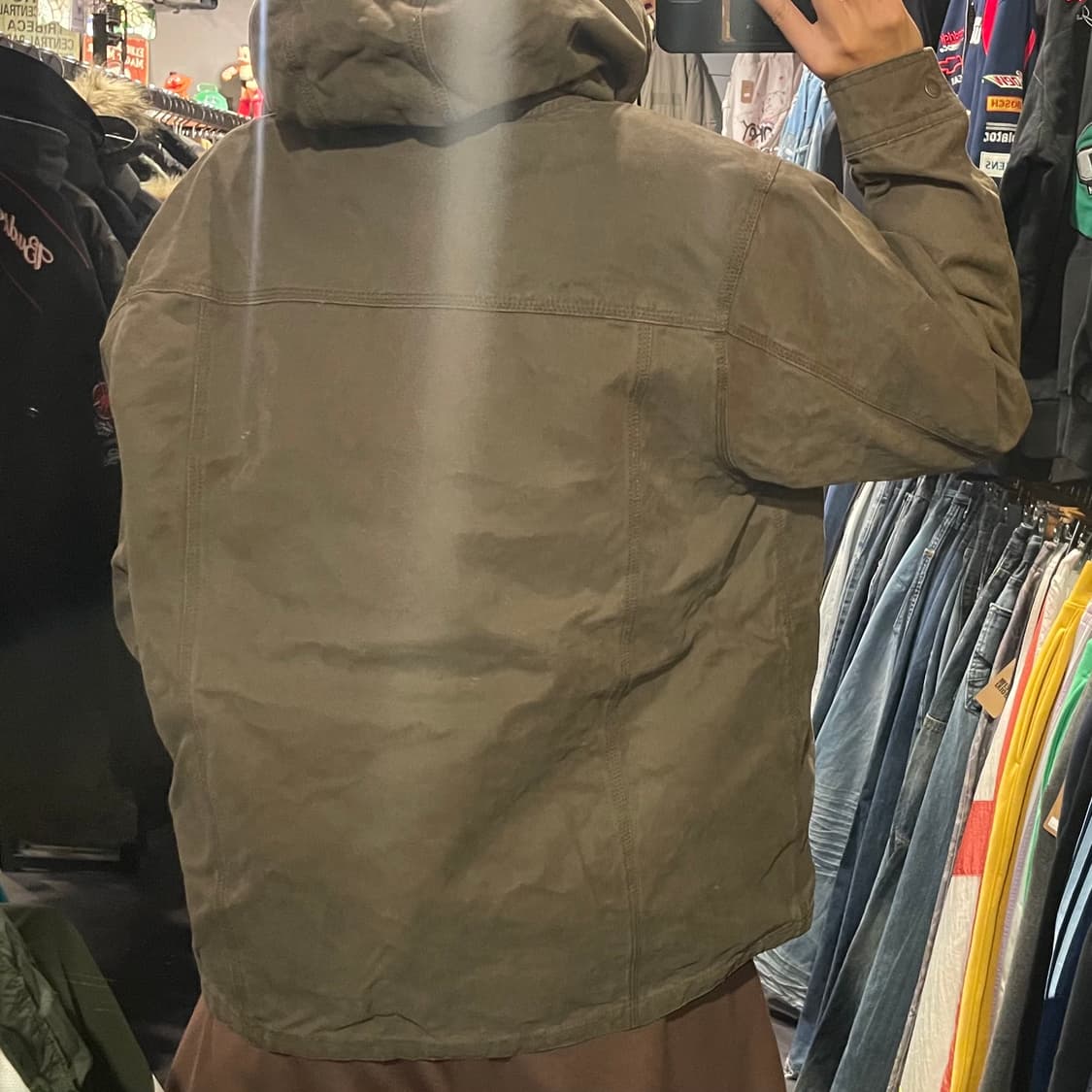 [IM] VTG 빈티지 브라운 후드워크자켓  상품이미지6