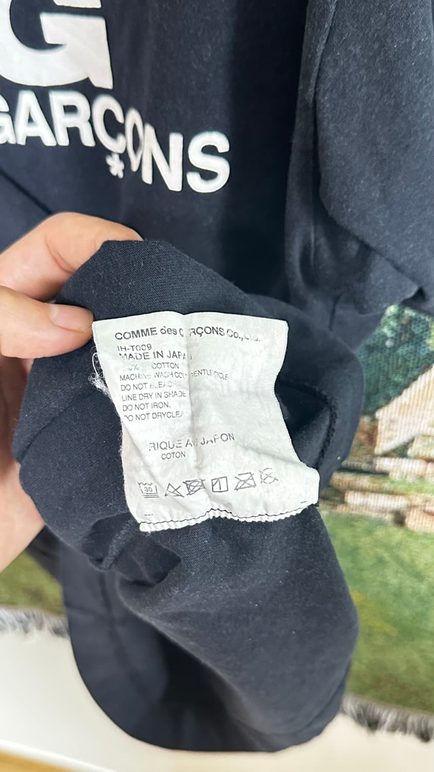 CDG 꼼데가르송 반팔티 XL 상품이미지4