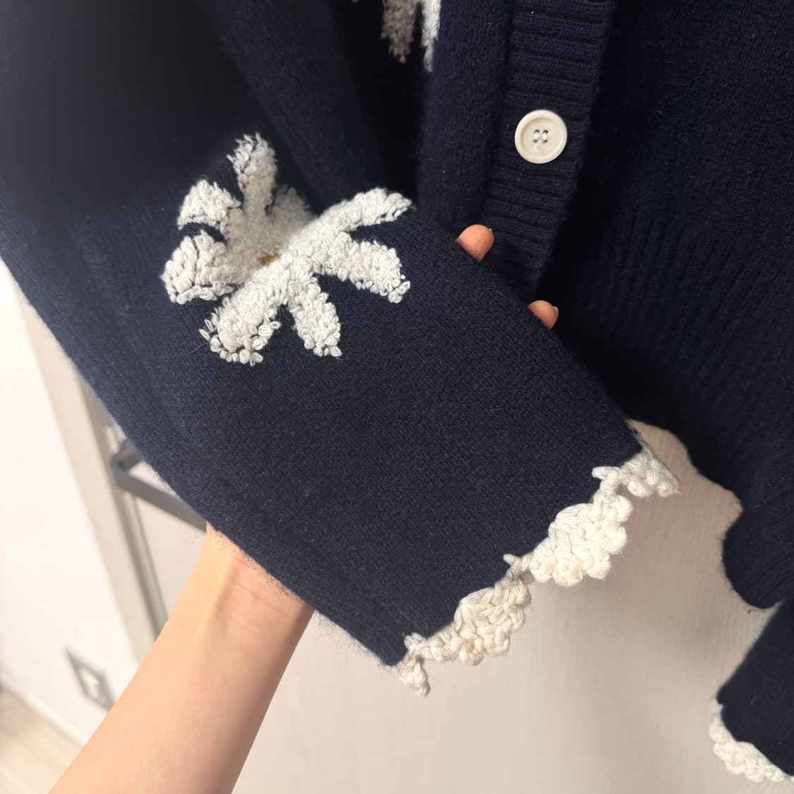 바이탈싸인 데이지 울 가디건 상품이미지5