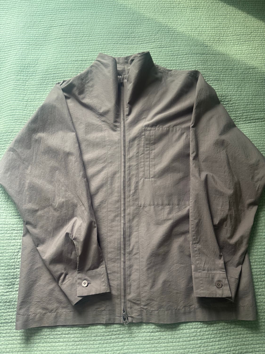 옴므플리세 24년 7월 먼슬리 집업셔츠 상품이미지1