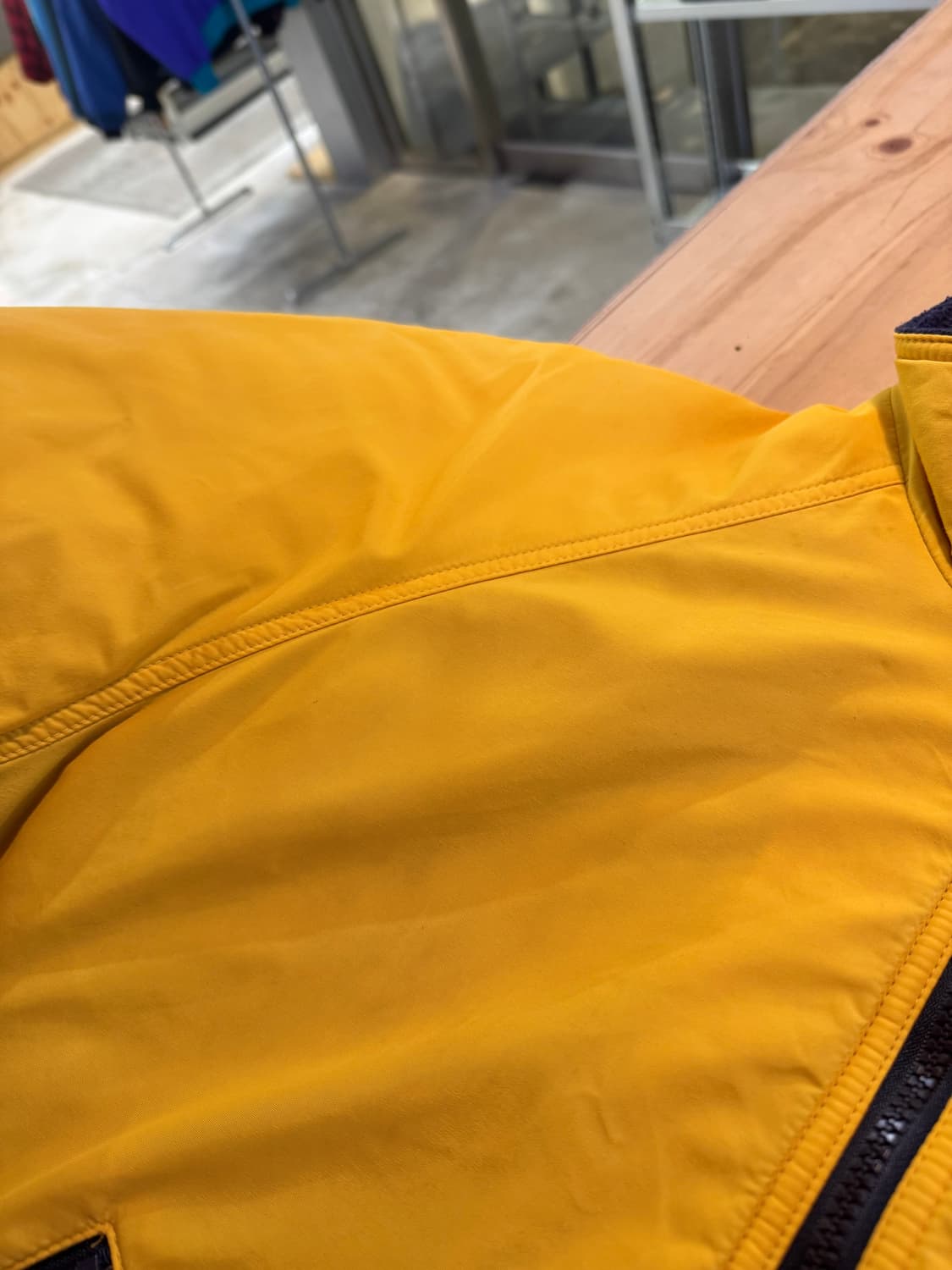 90s 엘엘빈 플리스 라이닝 웜업자켓 usa 상품이미지2