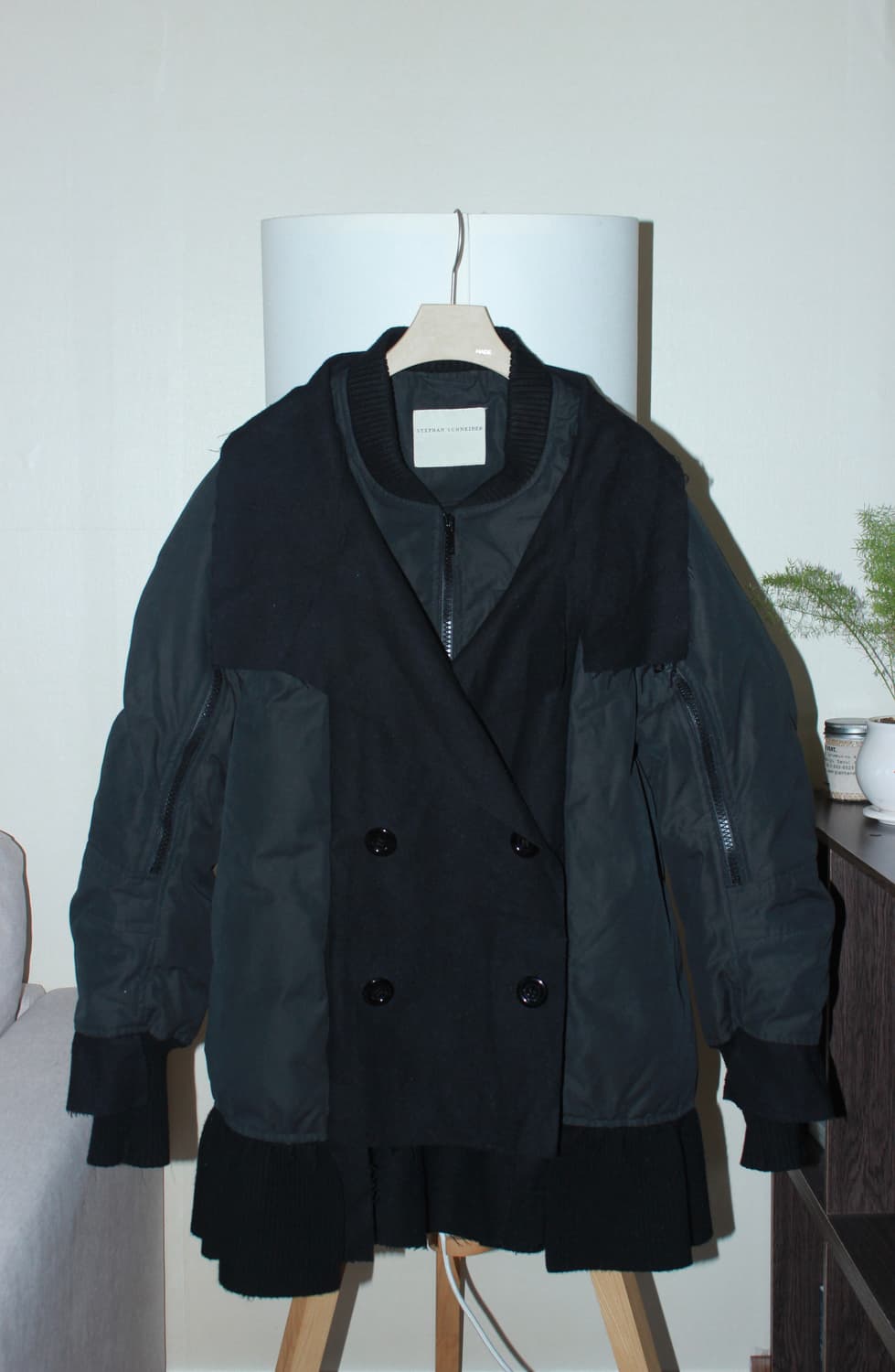 Duck down layered jacket 상품이미지1