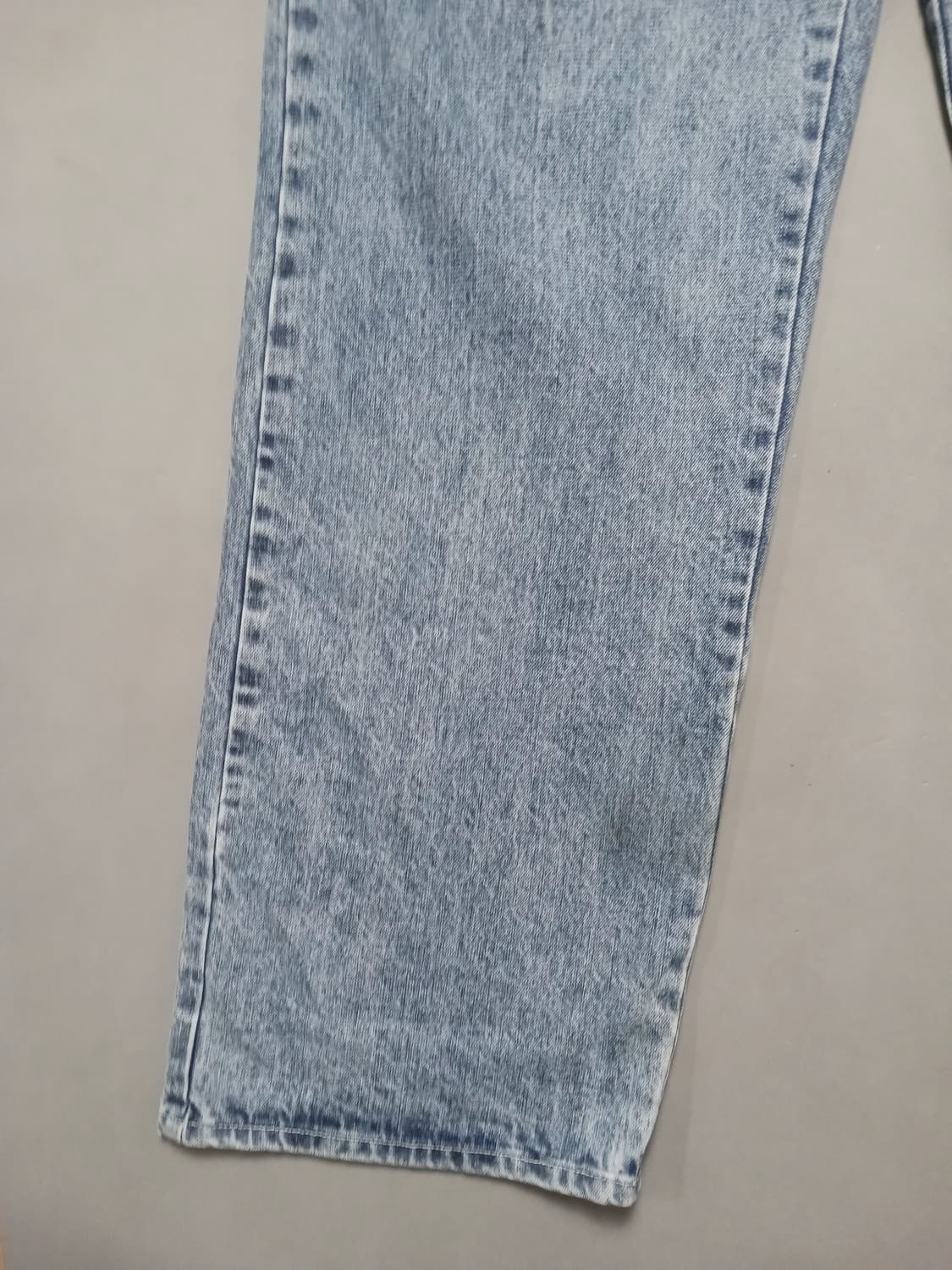 [35] 모노플로우 스톤워싱 와이드진 청바지 상품이미지3