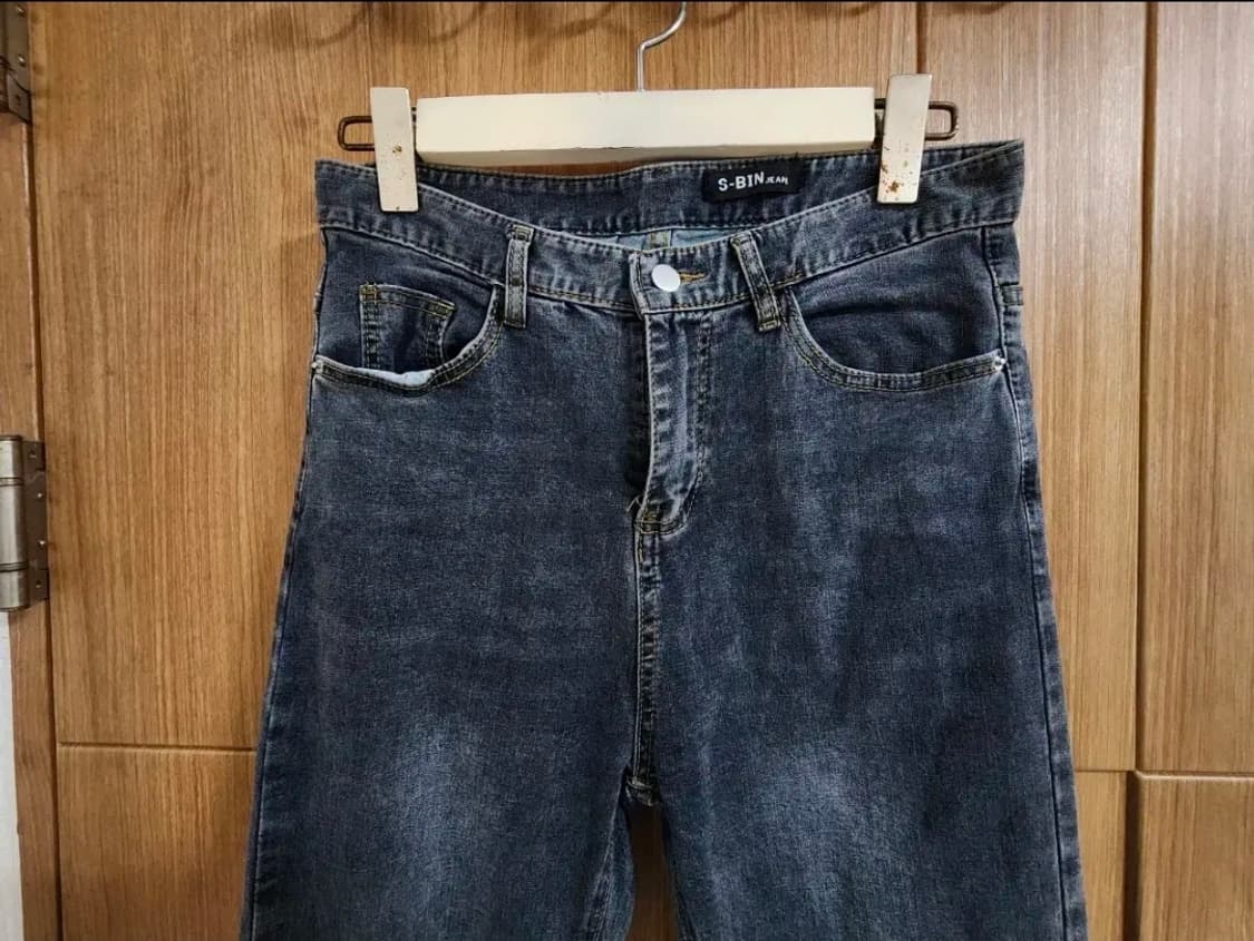 (L)여성 에스빈 하이웨스트 부츠컷 데님 팬츠 청바지 상품이미지2