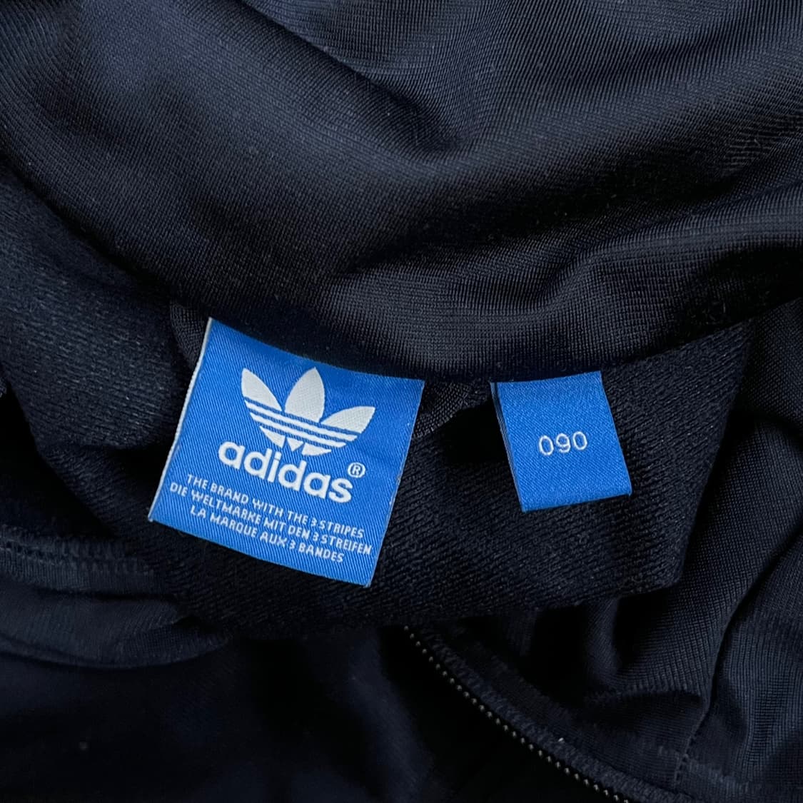 [정품/90] 아디다스 네이비 져지 핑크 블루 삼선 트랙탑 b17 상품이미지5