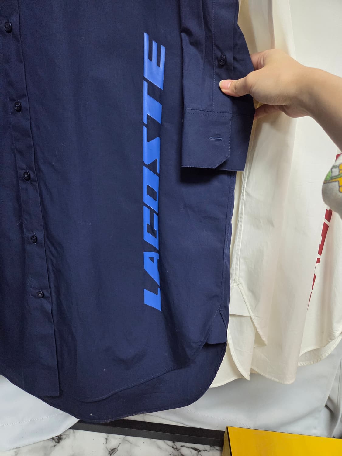 라코스테 셔츠 롱원피스 (새상품) 원가36만 상품이미지4