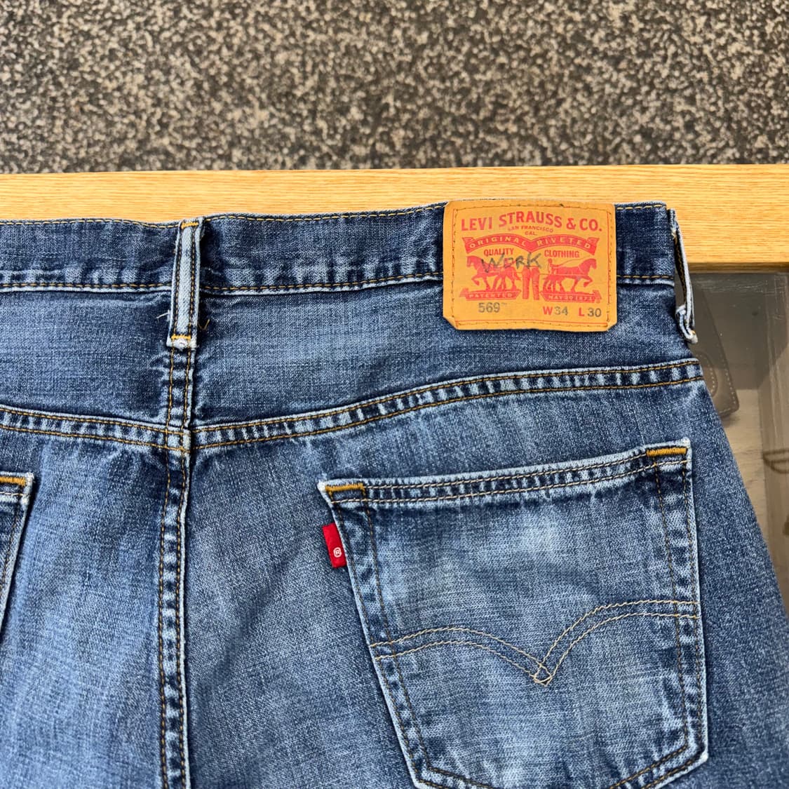 리바이스 569 스트레이트 진 (34)   상품이미지6