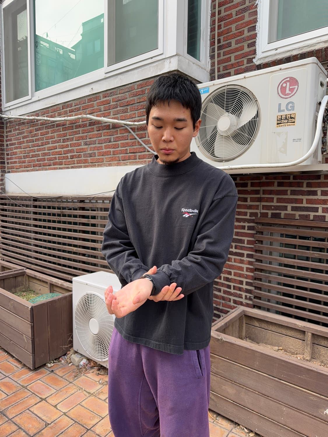 old Reebok mock neck L/S 상품이미지7